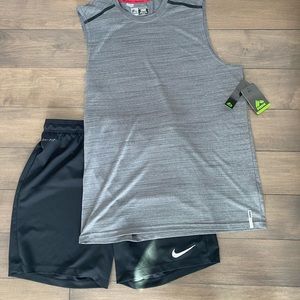 Bundle of Nike/ dry fit and RBX train muscle tee